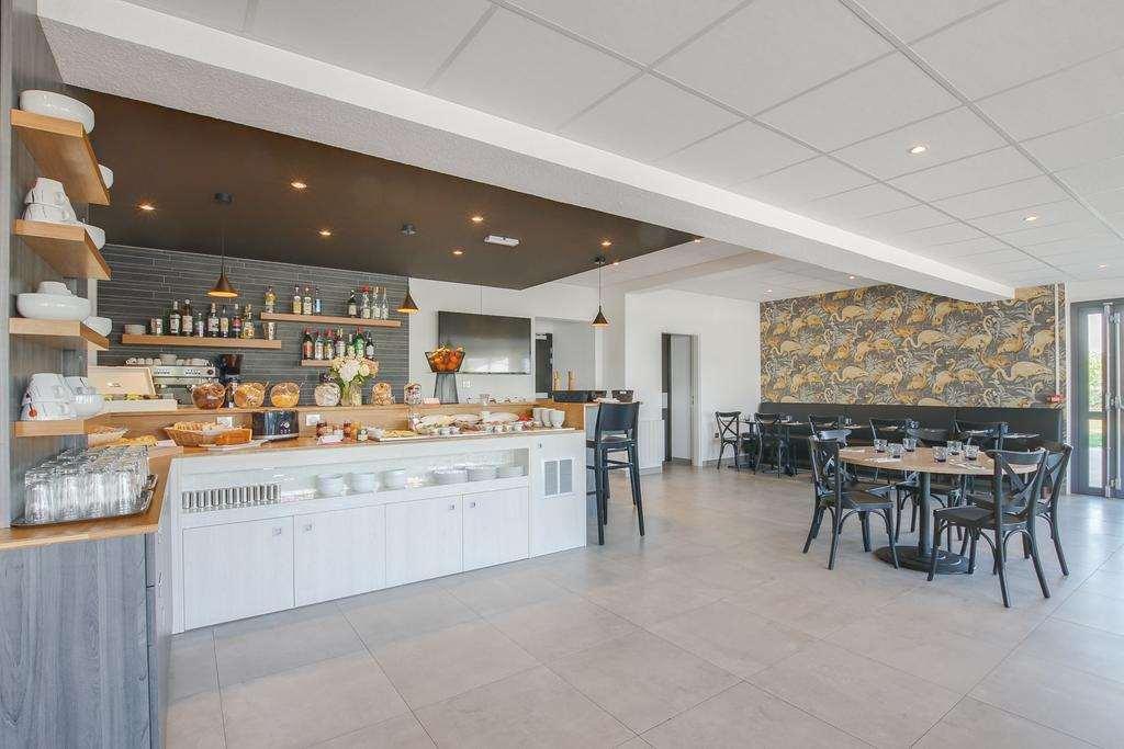 Brit Hotel Reims La Neuvillette Εστιατόριο φωτογραφία