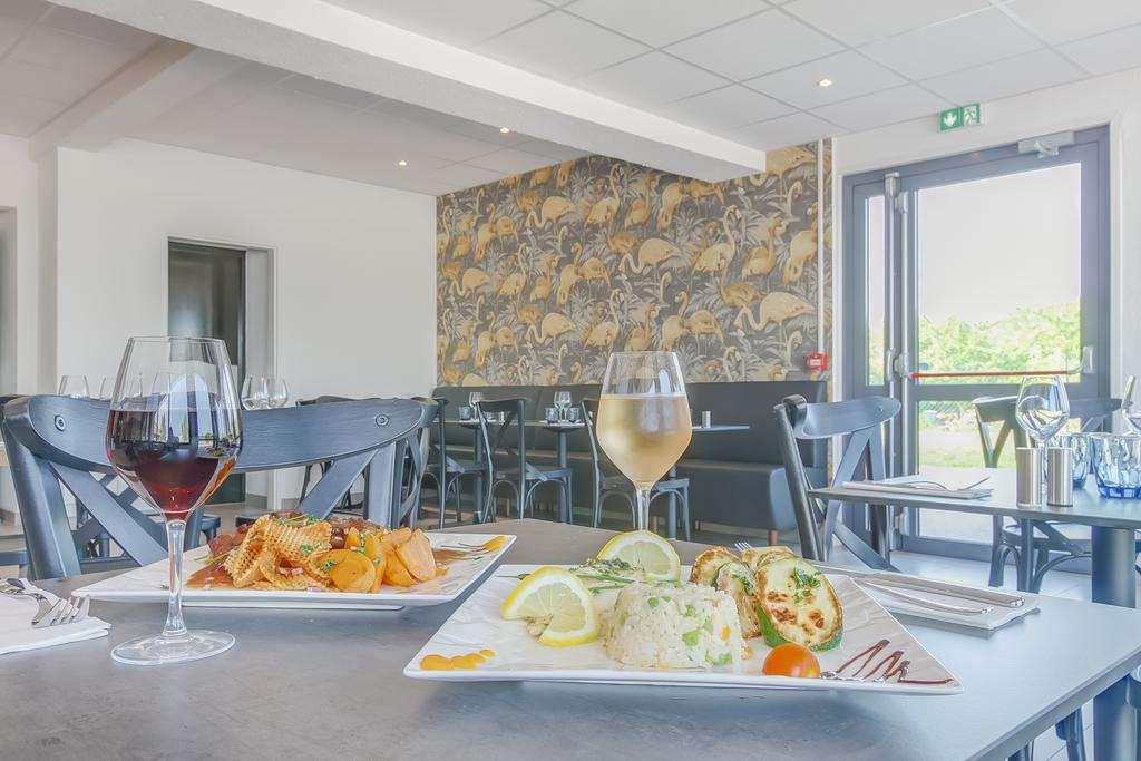 Brit Hotel Reims La Neuvillette Εστιατόριο φωτογραφία